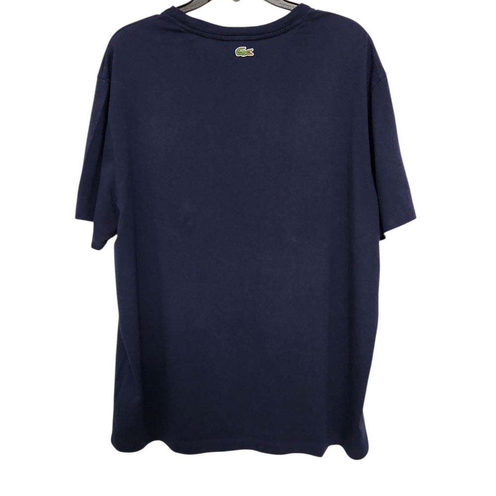 Men's Lacoste Signature Crew Neck Short-Sleeve T-Shirt - Picture 7 of 7